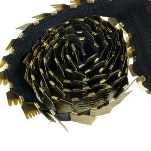 Vintage Gold Plus-Sized Stretchy Scale Layered Waist Belt 1990s Flower Buckle HK Vintage | Accessories | Vintage Gold Plussized Stretchy  main image 3